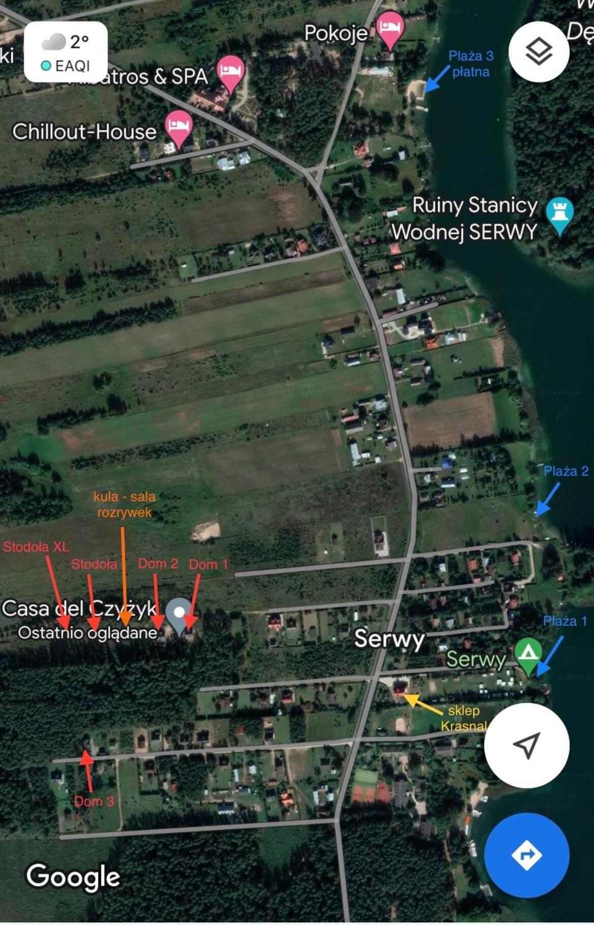 Caloroczne Domy Z Bala - Casa Del Czyzyk Serwy Exteriér fotografie